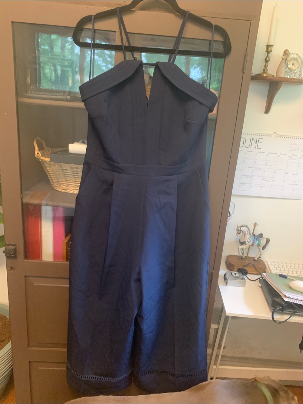 Adelyn Rae Navy Labeled Garment